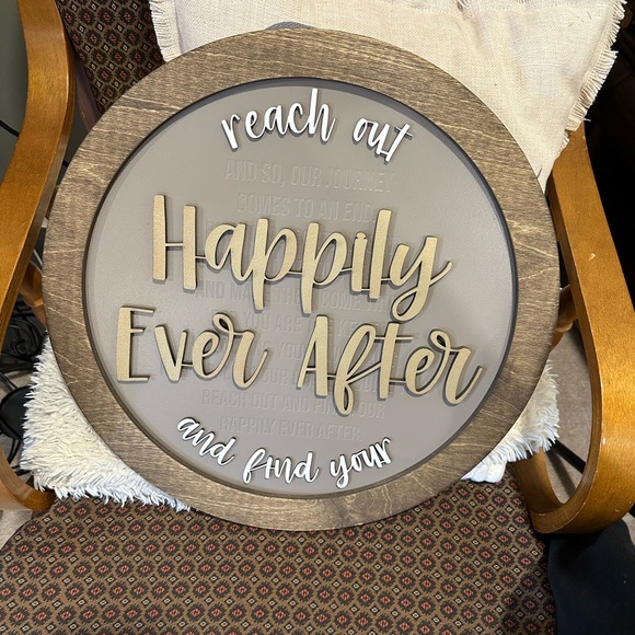 Happily Ever After sign